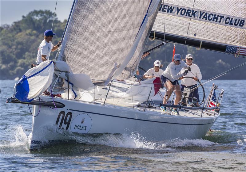 New York Yacht Club on day 5 of the Rolex New York Yacht Club Invitational Cup photo copyright Rolex / Daniel Forster taken at New York Yacht Club and featuring the Swan 42 class