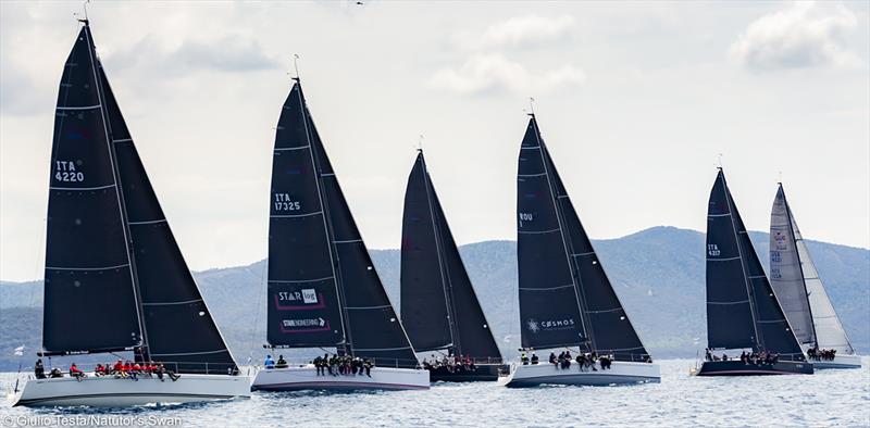 The Nations Trophy Mediterranean League 2019 photo copyright Giulio Testa taken at Club Nautico Scarlino and featuring the Swan 42 class