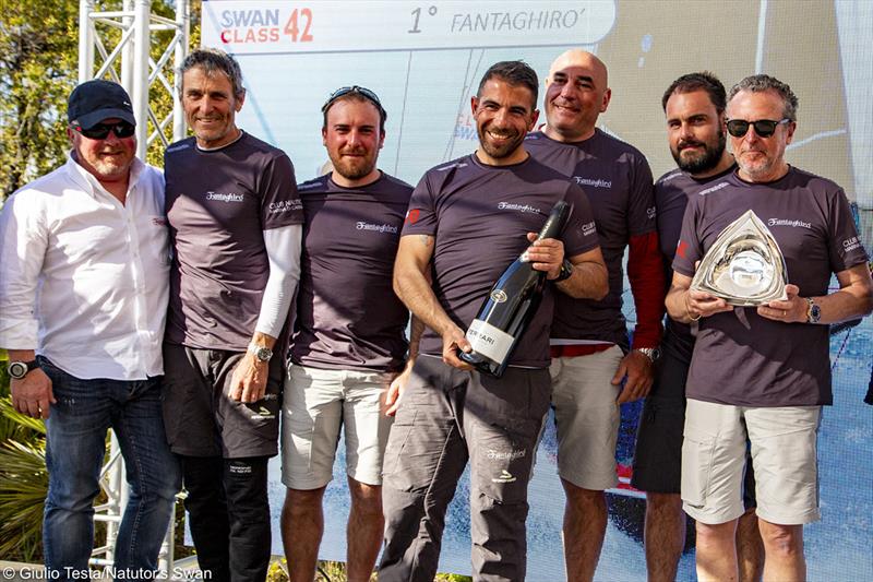 Prizegiving - The Nations Trophy Mediterranean League 2019 photo copyright Giulio Testa taken at Club Nautico Scarlino and featuring the Swan 42 class