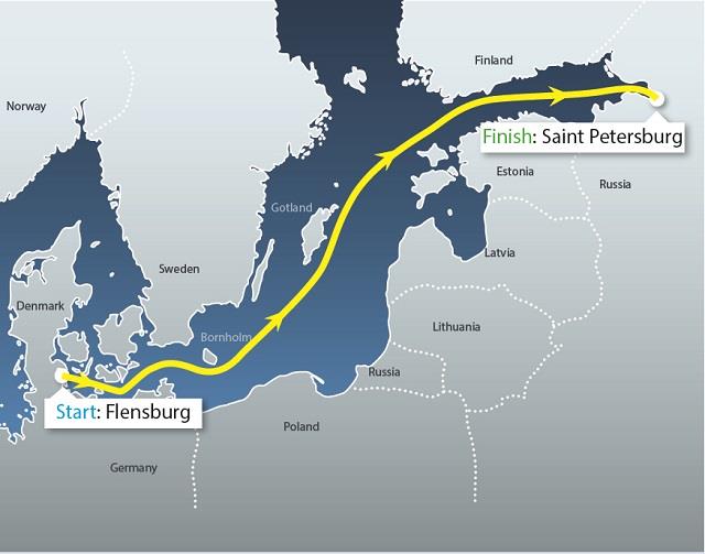 The course of Nord Stream Race 2015 - photo © Nord Stream Race