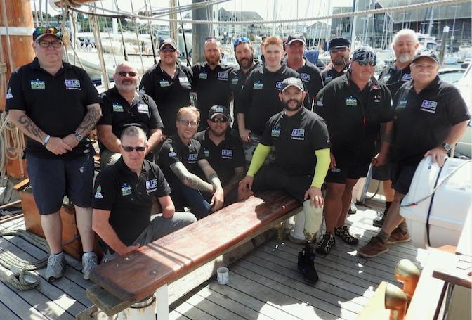 Turn to Starboard crew set sail on round-Britain challenge  photo copyright Mark Hardaker taken at  and featuring the Tall Ships class