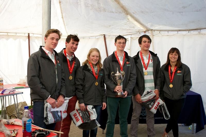 Cambridge Blue win the 60th British University Team Racing Championships photo copyright Sean Clarkson taken at Strathclyde Loch Sailing Club and featuring the Team Racing class