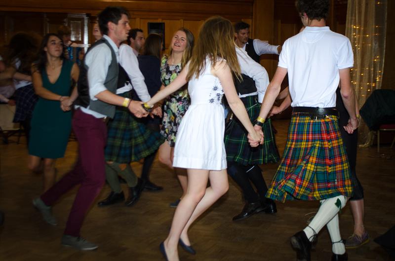 Everybody loves a ceilidh at the Glasgow Grouse 2014 photo copyright Leanne Fischler taken at  and featuring the Team Racing class