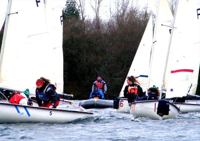 RYA and BUSA Ladies' Team Racing Nationals 2017 photo copyright Nigel Vick taken at  and featuring the Team Racing class