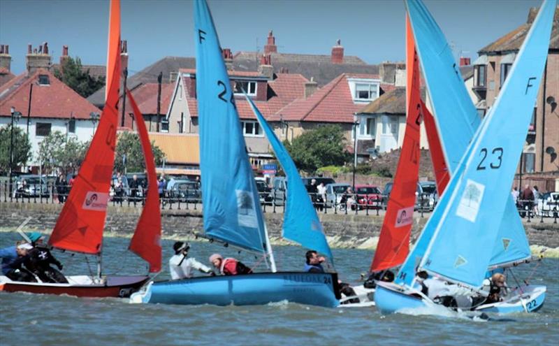 Racing could not have been closer at the 68th Wilson Trophy photo copyright Alan Jenkins taken at West Kirby Sailing Club and featuring the Team Racing class