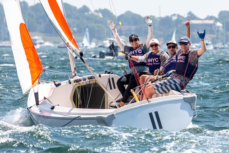 Global Team Race Regatta photo copyright Stuart Wemple taken at New York Yacht Club and featuring the Team Racing class