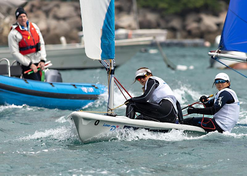 Boase Cohn & Collins Interschools Sailing Festival 2024 photo copyright RHKYC / Guy Nowell taken at Royal Hong Kong Yacht Club and featuring the Team Racing class
