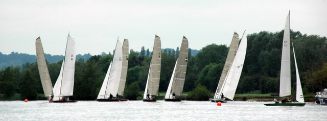 Light winds for the Thames A Rater nationals photo copyright Melanie Hardman taken at Thames Sailing Club and featuring the Thames A Rater class