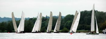 Light winds for the Thames A Rater nationals
