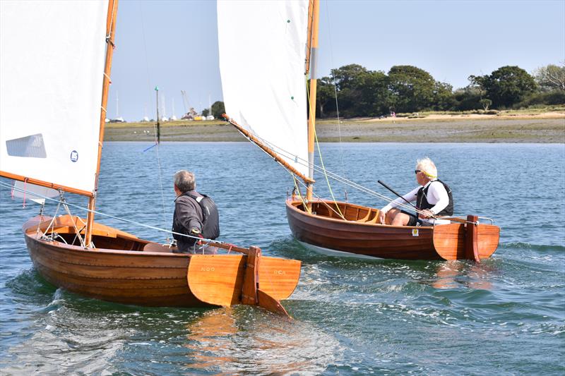 Tideway v International 12: Well presented, well sailed, exactly what the Bosham Classic Boat Revival is about photo copyright David Henshall taken at Bosham Sailing Club and featuring the Tideway class