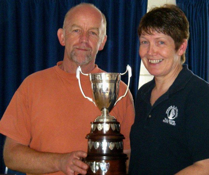 David and Debbie Phillips win the Tideway Challenge Cup 2008 photo copyright Dean Sephton taken at Blackwater Sailing Club and featuring the Tideway class