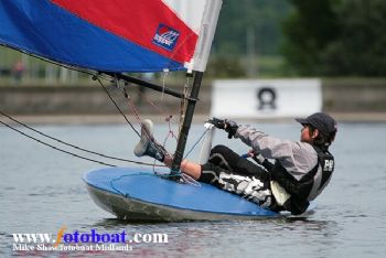 56 boats for the NSSA Championships at Farmoor Reservoir