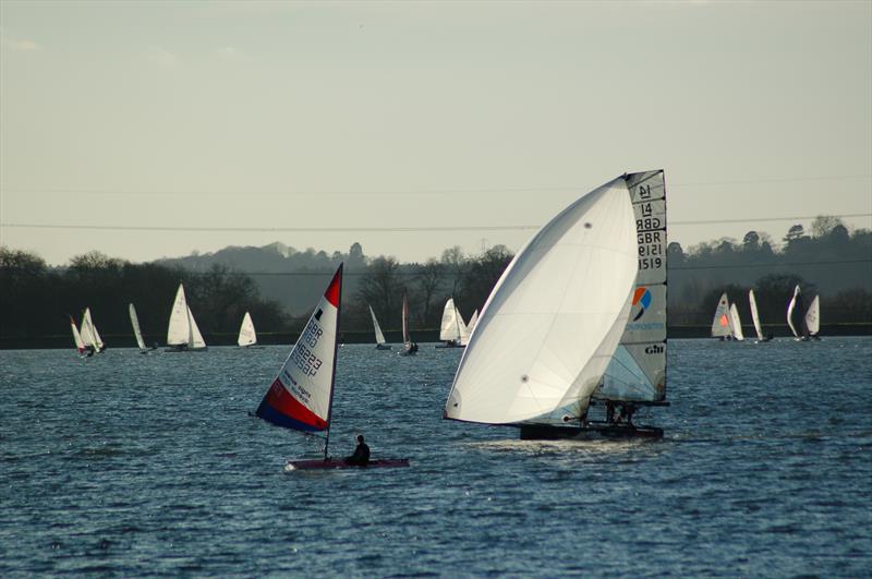 Toppers at the Bloody Mary photo copyright Adam McElroy taken at Queen Mary Sailing Club and featuring the Topper class