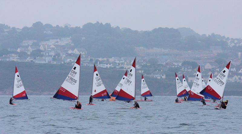 RYA South West Zone Championships at Paignton photo copyright Mark Jardine / YachtsandYachting.com taken at Paignton Sailing Club and featuring the Topper class