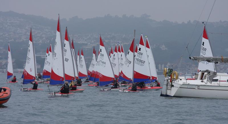 RYA South West Zone Championships at Paignton photo copyright Mark Jardine / YachtsandYachting.com taken at Paignton Sailing Club and featuring the Topper class