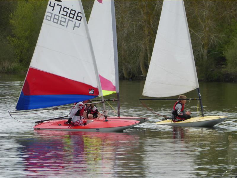 Juniors during the 'Antigua Sailing Day' at St Edmundsbury - photo © Mike Steele