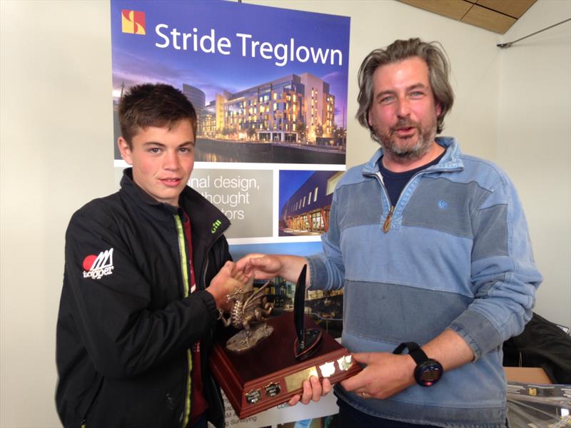 Tom Renny wins the Stride Treglown Welsh Open Topper Championships at Llandegfedd - photo © Will Willet