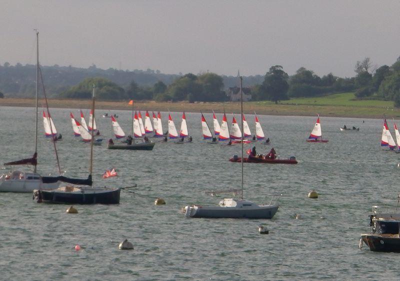 Topper National Series Event 1 at Rutland SC photo copyright Andre Ozanne taken at Rutland Sailing Club and featuring the Topper class