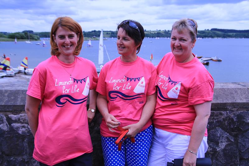 Ladies in pink photo copyright Rick Barry taken at Carsington Sailing Club and featuring the Topper class