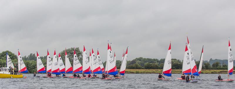 Topper Midland Championships at Notts County photo copyright David Eberlin taken at Notts County Sailing Club and featuring the Topper class