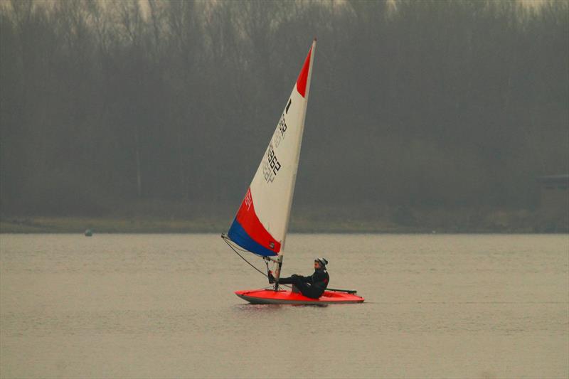 Leigh & Lowton Tipsy Icicle Series day 3 photo copyright Gerard Van Den Hoek taken at Leigh & Lowton Sailing Club and featuring the Topper class