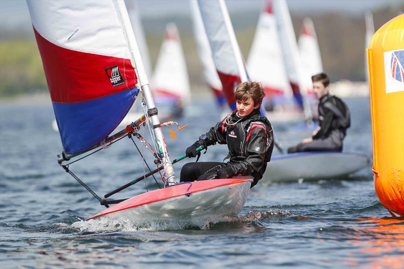 Douglas Lamb during the 2016 RYA Eric Twiname Championships photo copyright Paul Wyeth / RYA taken at Rutland Sailing Club and featuring the Topper class