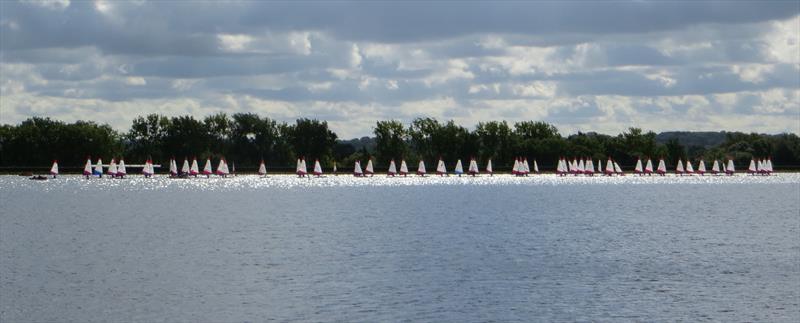 Island Barn Topper Open photo copyright Mike Jones taken at Island Barn Reservoir Sailing Club and featuring the Topper class