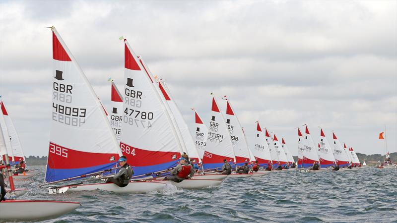 Topper GJW Direct National Series 1 at Poole photo copyright Mike Millard taken at Poole Yacht Club and featuring the Topper class