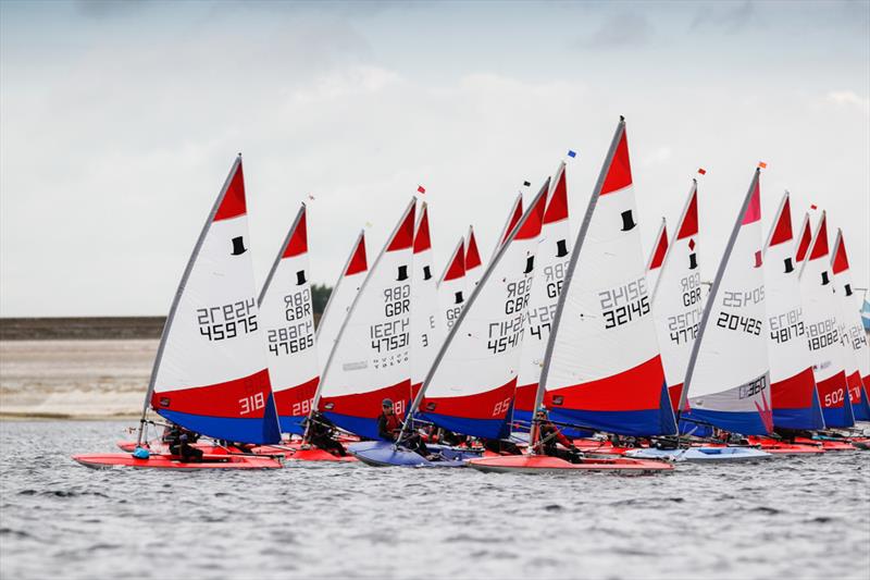 Toppers during the RYA Zone and Home Country Championships photo copyright Paul Wyeth / RYA taken at Datchet Water Sailing Club and featuring the Topper class