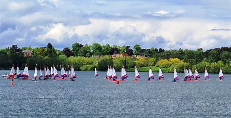 ITCA Midlands Topper Traveller Series at Draycote Water: Midlands Toppers at Draycote photo copyright Allison Blakeway taken at Draycote Water Sailing Club and featuring the Topper class