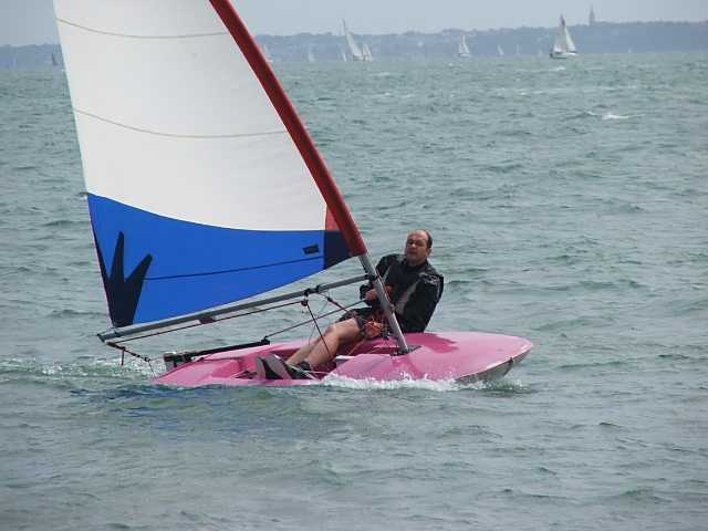 Topper Grand Prix at Calshot photo copyright Richard Brook taken at Calshot Sailing Club and featuring the Topper class