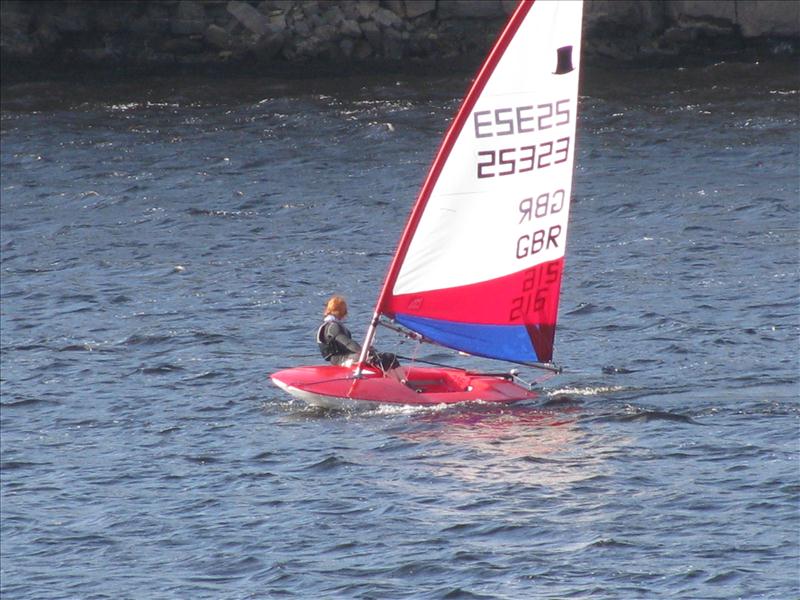 Toppers at Pennine photo copyright Ian Escritt taken at Pennine Sailing Club and featuring the Topper class