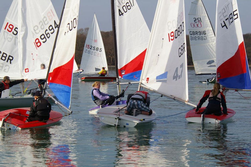 Chichester Snowflake races 7 & 8 photo copyright Louise Varley taken at Chichester Yacht Club and featuring the Topper class