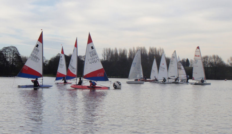 Boxing Day Open at Budworth photo copyright BSC taken at Budworth Sailing Club and featuring the Topper class