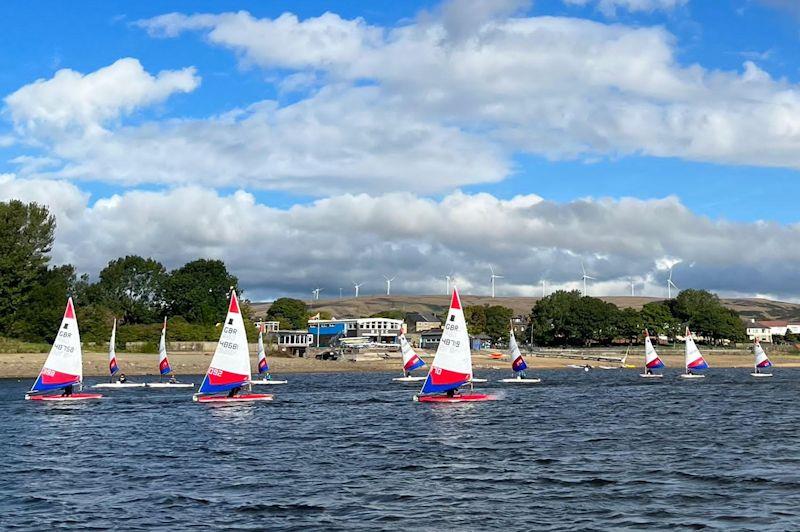 Topper North Travellers at Hollingworth photo copyright Peter Bramwell taken at Hollingworth Lake Sailing Club and featuring the Topper class