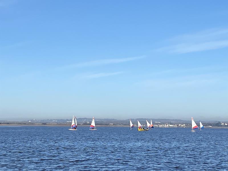 SWYSA Winter Training at Starcross Yacht Club photo copyright Peter Solly taken at Starcross Yacht Club and featuring the Topper class