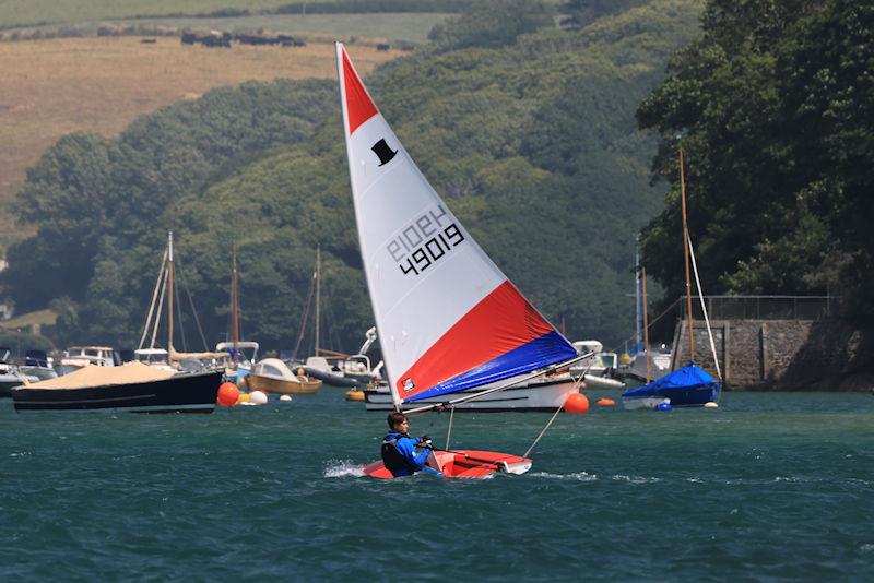 Salcombe Yacht Club Summer Series Race 4 photo copyright Lucy Burn taken at Salcombe Yacht Club and featuring the Topper class