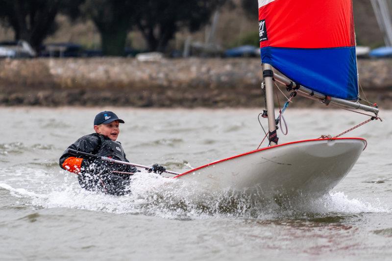 SWYSA Winter Race Coaching at Starcross photo copyright Tom Wild taken at Starcross Yacht Club and featuring the Topper class