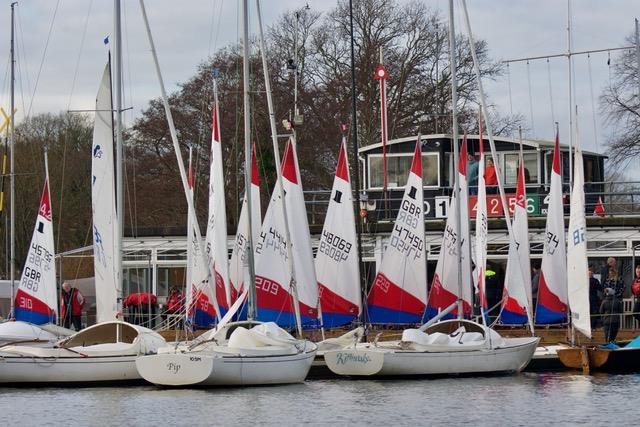 Moore up Toppers during the ITCA East Regional Series at Wroxham photo copyright John Blackman Northwood taken at Snowflake Sailing Club and featuring the Topper class