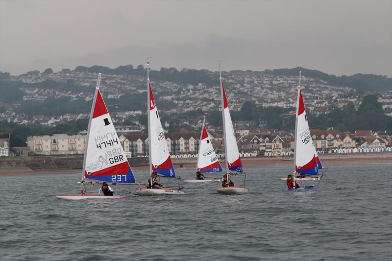Virtual Rigger Topper 4.2 National Series at Paignton photo copyright Richard Barry taken at Paignton Sailing Club and featuring the Topper 4.2 class