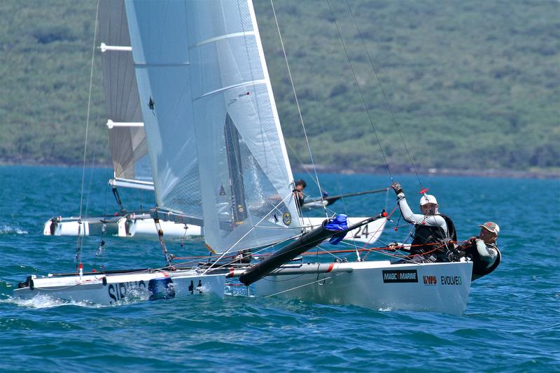 Day 3 - 2019 Int Tornado Class World Championships presented by Candida. January 7, 2019 photo copyright Richard Gladwell taken at Takapuna Boating Club and featuring the Tornado class