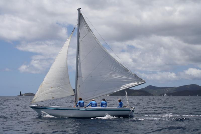 First place for Esmie skippered by Brian Duff in the 4th Annual VP Bank Tortola Sloop Spring Challenge at the  photo copyright Christophe Courau taken at Royal BVI Yacht Club and featuring the Tortola Sloop class
