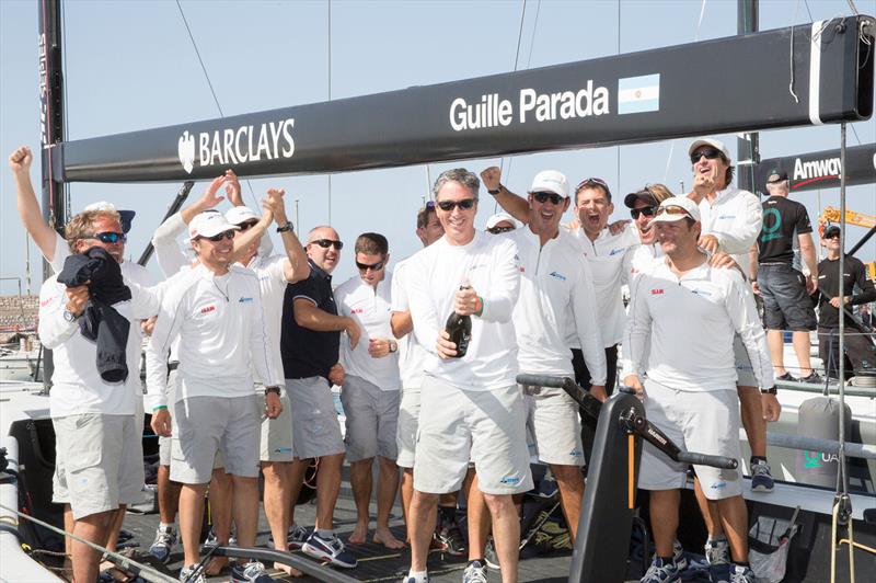 Azzurra victorious in the BARCLAYS 52 SUPER SERIES at Rolex Capri Sailing Week photo copyright Martinez Studio / 52 Super Series taken at Yacht Club Capri and featuring the TP52 class