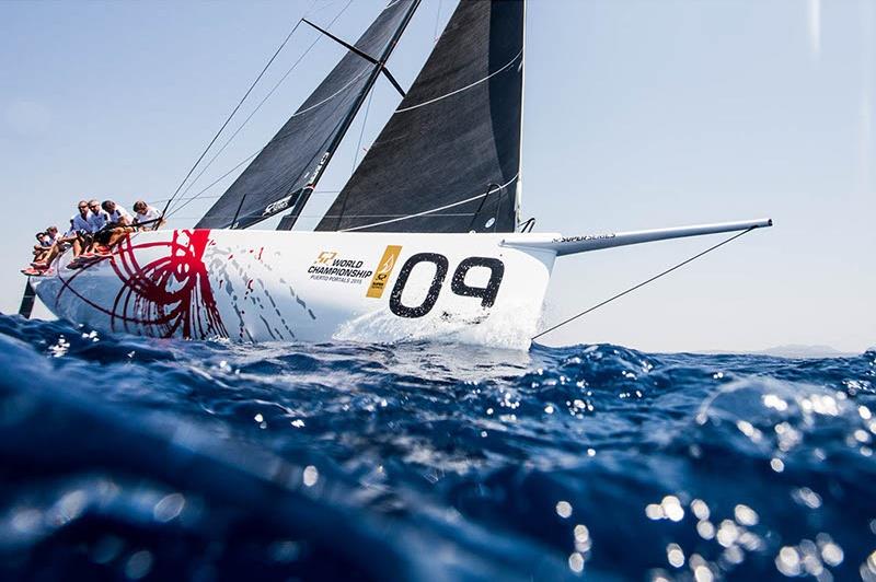 Provezza on day 2 of the TP52 World Championship photo copyright Nico Martinez / MartinezStudio taken at  and featuring the TP52 class