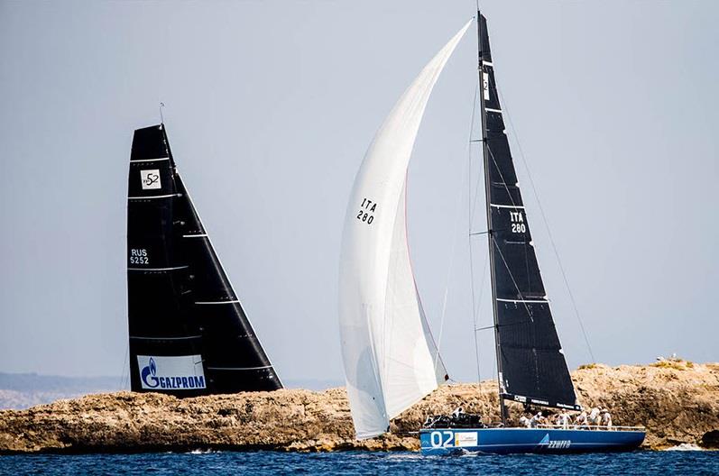Day 3 of the TP52 World Championship photo copyright Pedro Martinez / MartinezStudio taken at  and featuring the TP52 class