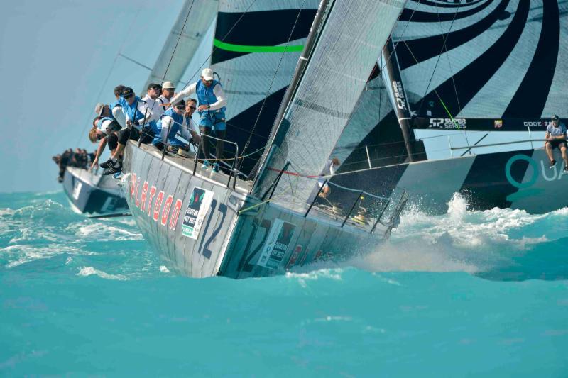 City of Key West Boat of the Day: double-bullet winner Platoon racing in the 52 Super Series at Quantum Key West Race Week photo copyright Quantum Key West Race Week / www.PhotoBoat.com taken at Storm Trysail Club and featuring the TP52 class