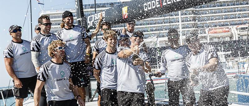 Quantum Racing win the 52 Super Series at Quantum Key West Race Week photo copyright Nico Martinez / MartinezStudio taken at Storm Trysail Club and featuring the TP52 class