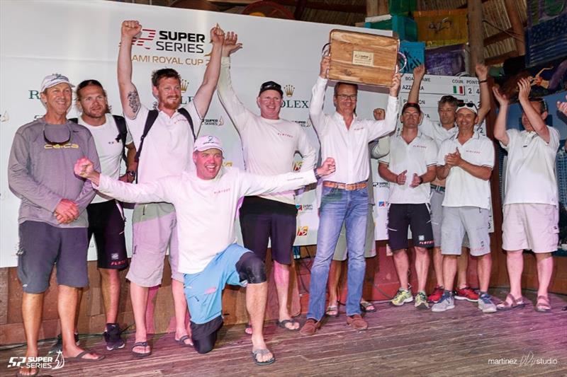 Platoon finished second in Miami photo copyright Nico Martinez / MartinezStudio taken at Storm Trysail Club and featuring the TP52 class