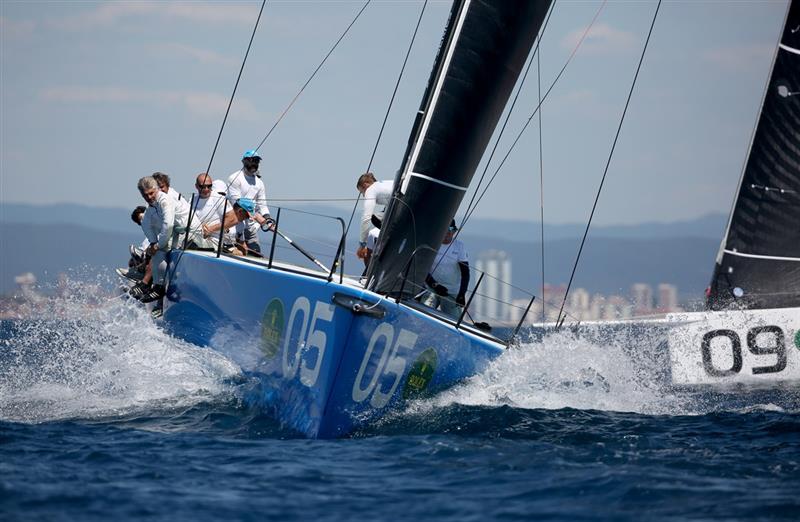 Rolex TP52 Worlds at Scarlino day 2 photo copyright Max Ranchi / www.maxranchi.com taken at Club Nautico Scarlino and featuring the TP52 class