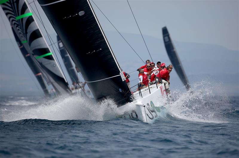 Rolex TP52 Worlds at Scarlino day 3 photo copyright Max Ranchi / www.maxranchi.com taken at Club Nautico Scarlino and featuring the TP52 class